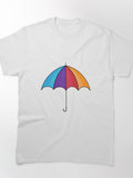Zyntrai Colourful Umbrella Classic T-Shirt