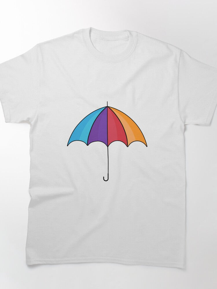 Zyntrai Colourful Umbrella Classic T-Shirt
